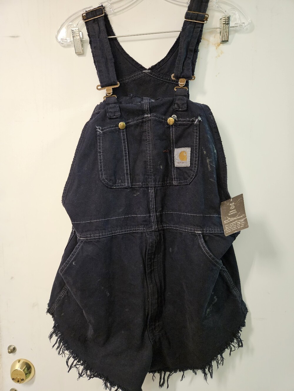 Urban Renewal Carhartt Overall Shorts - Picture 7 of 7